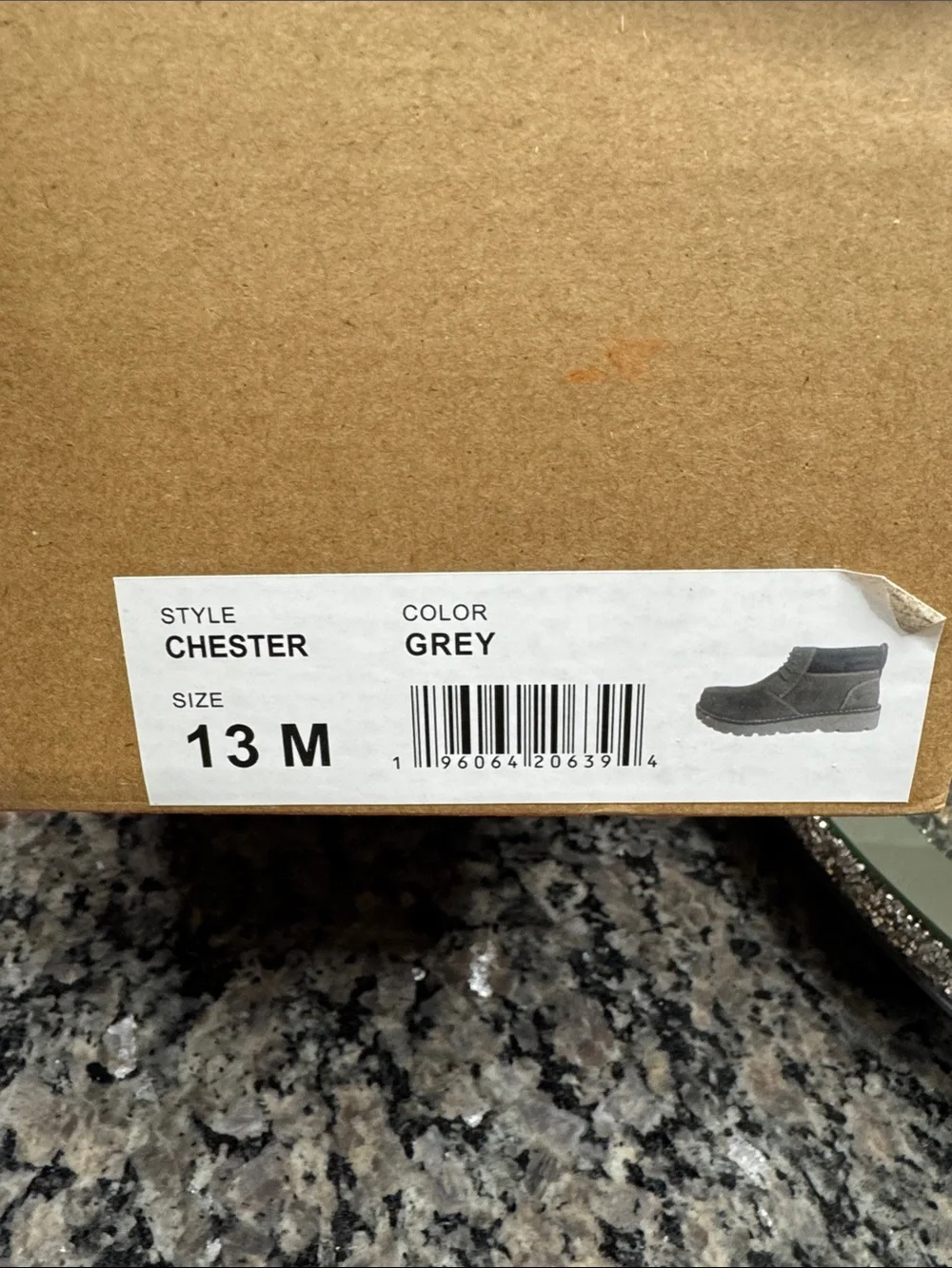 Weatherproof Gray Weatherproof Chukka Boots - Lace-Up Ankle Boot NEW 13M